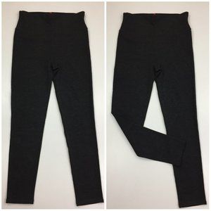 SPANX Sara Blakely Slimming Shaping Dark Gray/Black Pull On Ankle Leggings